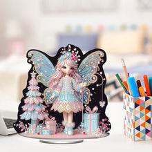 Load image into Gallery viewer, Acrylic Special Shape Angel Girl Desktop Diamond Art Kits for Home Office Decor

