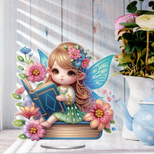 Load image into Gallery viewer, Acrylic Special Shape Angel Girl Desktop Diamond Art Kits for Home Office Decor
