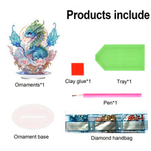 Load image into Gallery viewer, Acrylic Special Shape Angel Girl Desktop Diamond Art Kits for Home Office Decor
