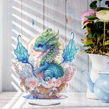 Load image into Gallery viewer, Acrylic Special Shape Angel Girl Desktop Diamond Art Kits for Home Office Decor
