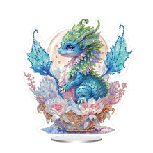 Load image into Gallery viewer, Acrylic Special Shape Angel Girl Desktop Diamond Art Kits for Home Office Decor
