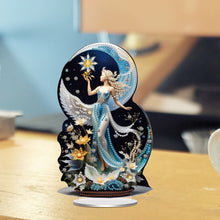 Load image into Gallery viewer, Acrylic Special Shape Angel Girl Desktop Diamond Art Kits for Home Office Decor
