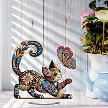 Load image into Gallery viewer, Acrylic Special Shape Angel Girl Desktop Diamond Art Kits for Home Office Decor
