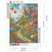 Load image into Gallery viewer, Diamond Painting - Full Round - Flower Path Series (30*40CM)
