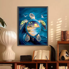 Load image into Gallery viewer, Diamond Painting - Full Round - Turtle On Vacation (30*40CM)
