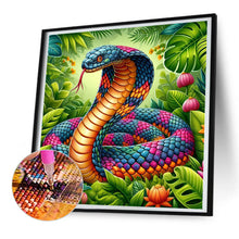 Load image into Gallery viewer, Diamond Painting - Full Round - King cobra (30*30CM)
