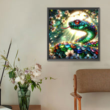 Load image into Gallery viewer, Diamond Painting - Full Round - Crystal snake (30*30CM)
