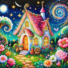 Load image into Gallery viewer, Diamond Painting - Full Round - Fairy tale hut (30*30CM)

