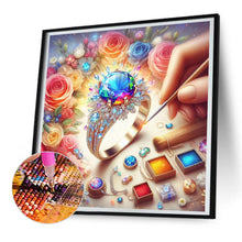 Load image into Gallery viewer, Diamond Painting - Full Round - Flower crystal (30*30CM)
