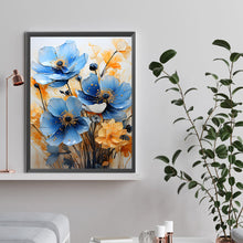 Load image into Gallery viewer, Diamond Painting - Full Round - Blue Poppy (30*40CM)
