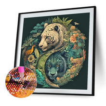 Load image into Gallery viewer, Diamond Painting - Full Square - Tai Chi leopard (45*45CM)
