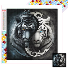 Load image into Gallery viewer, Diamond Painting - Full Square - Tai Chi leopard (45*45CM)
