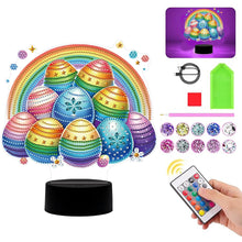 Load image into Gallery viewer, Acrylic Double Sided Bunny Egg Diamond Painting LED Night Light for Easter Gifts
