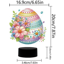 Load image into Gallery viewer, Acrylic Double Sided Bunny Egg Diamond Painting LED Night Light for Easter Gifts
