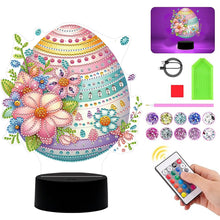 Load image into Gallery viewer, Acrylic Double Sided Bunny Egg Diamond Painting LED Night Light for Easter Gifts
