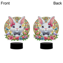 Load image into Gallery viewer, Acrylic Double Sided Bunny Egg Diamond Painting LED Night Light for Easter Gifts
