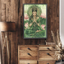 Load image into Gallery viewer, Diamond Painting - Full Round - Lotus Guanyin (40*60CM)
