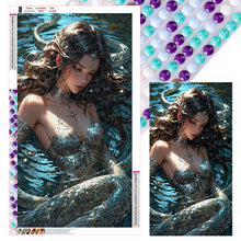 Load image into Gallery viewer, Diamond Painting - Full Round - Mermaid Girl (40*70CM)
