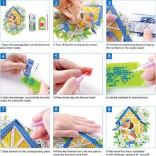Load image into Gallery viewer, Special Shape Flowers Butterfly Diamond Painting Spinning Calendar for Beginners
