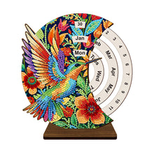 Load image into Gallery viewer, Special Shape Flowers Butterfly Diamond Painting Spinning Calendar for Beginners
