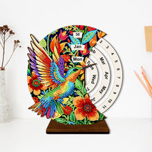 Load image into Gallery viewer, Special Shape Flowers Butterfly Diamond Painting Spinning Calendar for Beginners
