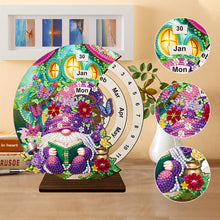 Load image into Gallery viewer, Special Shape Flowers Butterfly Diamond Painting Spinning Calendar for Beginners
