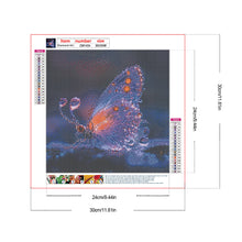 Load image into Gallery viewer, Diamond Painting - Full Round - Crystal Butterfly (30*30CM)
