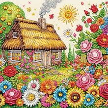 Load image into Gallery viewer, Diamond Painting - Partial Special Shaped - House Village (30*30CM)
