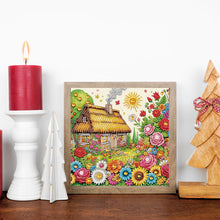 Load image into Gallery viewer, Diamond Painting - Partial Special Shaped - House Village (30*30CM)
