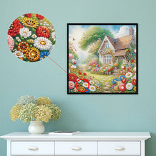 Load image into Gallery viewer, Diamond Painting - Partial Special Shaped - House Village (30*30CM)
