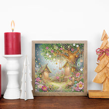 Load image into Gallery viewer, Diamond Painting - Partial Special Shaped - House Village (30*30CM)

