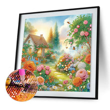Load image into Gallery viewer, Diamond Painting - Partial Special Shaped - House Village (30*30CM)
