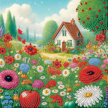 Load image into Gallery viewer, Diamond Painting - Partial Special Shaped - House Village (30*30CM)
