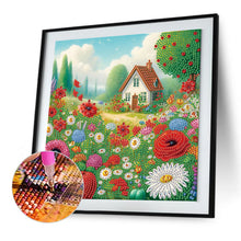 Load image into Gallery viewer, Diamond Painting - Partial Special Shaped - House Village (30*30CM)
