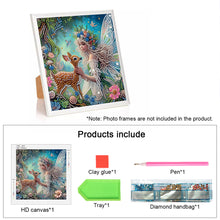 Load image into Gallery viewer, Diamond Painting - Partial Special Shaped - Elf Fairy (30*30CM)
