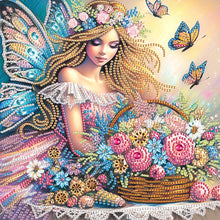 Load image into Gallery viewer, Diamond Painting - Partial Special Shaped - Elf Fairy (30*30CM)
