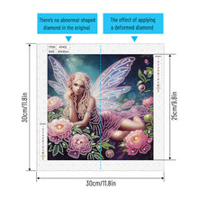 Load image into Gallery viewer, Diamond Painting - Partial Special Shaped - Elf Fairy (30*30CM)
