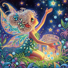 Load image into Gallery viewer, Diamond Painting - Partial Special Shaped - Elf Fairy (30*30CM)
