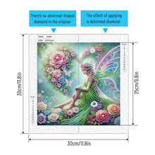 Load image into Gallery viewer, Diamond Painting - Partial Special Shaped - Elf Fairy (30*30CM)
