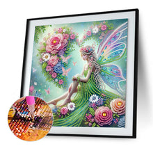 Load image into Gallery viewer, Diamond Painting - Partial Special Shaped - Elf Fairy (30*30CM)
