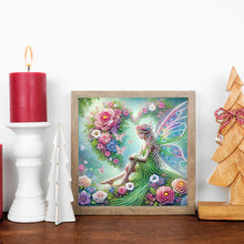 Load image into Gallery viewer, Diamond Painting - Partial Special Shaped - Elf Fairy (30*30CM)
