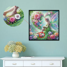 Load image into Gallery viewer, Diamond Painting - Partial Special Shaped - Elf Fairy (30*30CM)
