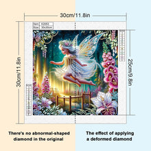 Load image into Gallery viewer, Diamond Painting - Partial Special Shaped - Elf Fairy (30*30CM)
