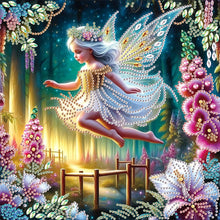 Load image into Gallery viewer, Diamond Painting - Partial Special Shaped - Elf Fairy (30*30CM)

