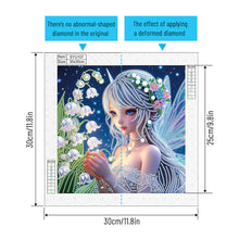 Load image into Gallery viewer, Diamond Painting - Partial Special Shaped - Elf Fairy (30*30CM)

