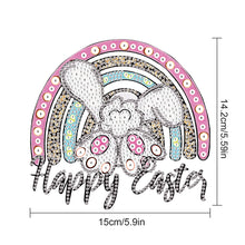 Load image into Gallery viewer, Special Shape Easter Bunny Gnome Diamond Painting Hanging Pendant for Art Crafts
