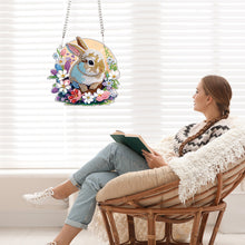 Load image into Gallery viewer, Special Shape Easter Bunny Gnome Diamond Painting Hanging Pendant for Art Crafts
