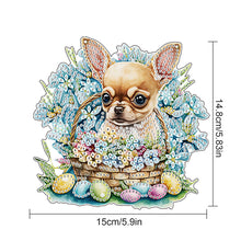 Load image into Gallery viewer, Special Shape Easter Bunny Gnome Diamond Painting Hanging Pendant for Art Crafts
