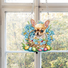 Load image into Gallery viewer, Special Shape Easter Bunny Gnome Diamond Painting Hanging Pendant for Art Crafts
