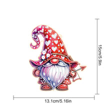 Load image into Gallery viewer, Valentines Day Love Gnome Diamond Painting Hanging Pendant for Art Crafts
